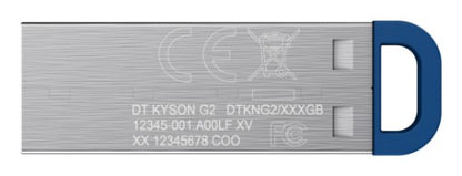 Kingston Technology DataTraveler 128GB Kyson 220MB/s Metal USB 3.2 Gen 1