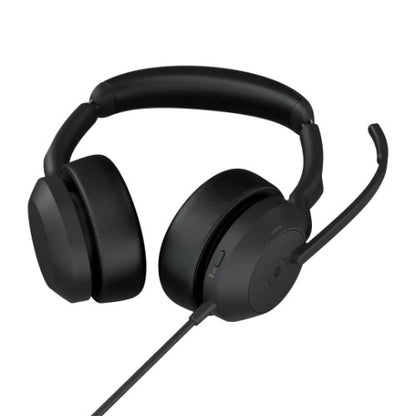 Jabra Evolve2 50 Headset Wired Head-band Office/Call center USB Type-C / USB Type-A Bluetooth Black