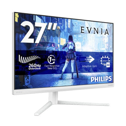 Philips Evnia 5000 27M2N5201P/00 computer monitor 68.6 cm (27") 1920 x 1080 pixels Full HD LCD White