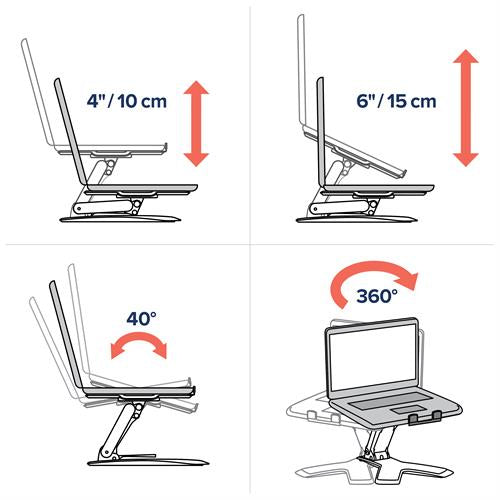Ergotron Neo-Flex™ Notebook Lift Stand Laptop stand Black