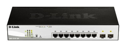 D-Link DGS-1210-10P - 10-Port Gigabit Smart Managed Switch including 2x SFP ports, nuclias compatible