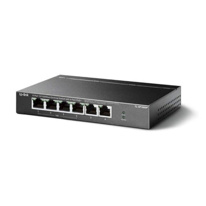 TP-Link TL-SF1006P network switch Unmanaged Fast Ethernet (10/100) Power over Ethernet (PoE) Black