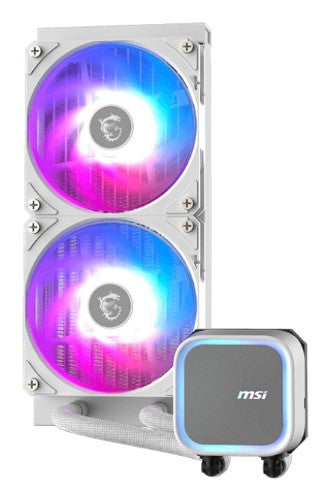 MSI MAG Coreliquid A13 240 WHITE Motherboard, Processor All-in-one liquid cooler 12 cm 1 pc(s)