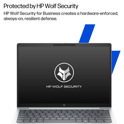 HP EB8G1I14 U7 265U 14 16GB/1T LTE5G Intel Core Ultra 7 Laptop 35.6 cm (14") Touchscreen WUXGA DDR5-SDRAM 1 TB SSD Wi-Fi 7 (802.11be) Windows 11 Pro AI PC Silver