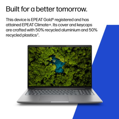 HP ZBook X G2i 16 inch Mobile Workstation PC Wolf Pro Security Edition - Data Science Copilot+ PC Intel Core Ultra 9 386H 40.6 cm (16") WUXGA 64 GB DDR5-SDRAM 1 TB SSD Wi-Fi 7 (802.11be) Windows 11 Pro AI Workstation, AI PC Silver