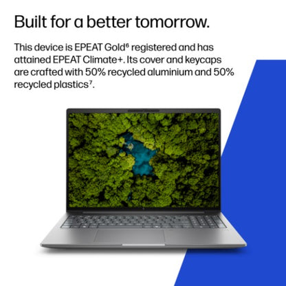 HP ZBook X G2i 16 inch Mobile Workstation PC Wolf Pro Security Edition - Data Science Copilot+ PC Intel Core Ultra 9 386H 40.6 cm (16") WUXGA 64 GB DDR5-SDRAM 1 TB SSD Wi-Fi 7 (802.11be) Windows 11 Pro AI Workstation, AI PC Silver