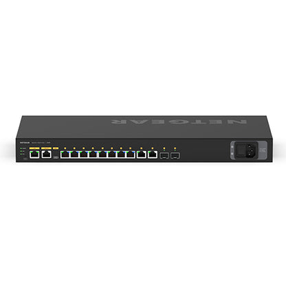 NETGEAR GSM4212P Managed L2/L3 Gigabit Ethernet (10/100/1000) Power over Ethernet (PoE) 1U Black