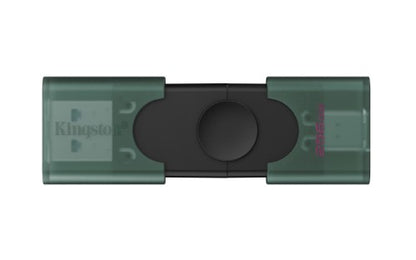 Kingston Technology DataTraveler 256GB USB-A + USB-C 3.2 Gen 1 DuoG2