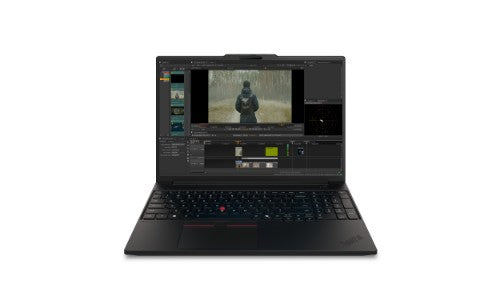 Lenovo ThinkPad P16s Gen 5 (Intel) Copilot+ PC 388H Mobile workstation 40.6 cm (16") WUXGA 32 GB LPDDR5x-SDRAM 1 TB SSD Wi-Fi 7 (802.11be) Windows 11 Pro Black UK English