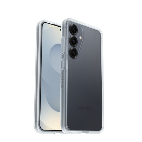 OtterBox React Series for Samsung Galaxy S25, transparent