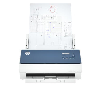 HP ScanJet Enterprise Flow 9000 s1 ADF + Sheet-fed scanner 600 x 600 DPI A3 Blue, White