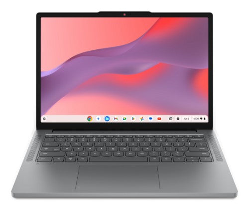 Lenovo Chrome 14M8911 MediaTek Kompanio 540 Chromebook 35.6 cm (14") WUXGA 8 GB LPDDR5x-SDRAM 128 GB UFS Wi-Fi 6E (802.11ax) ChromeOS Grey UK English