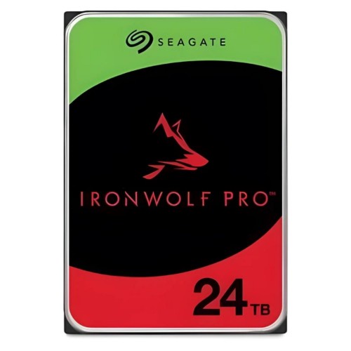 Seagate IronWolf Pro ST24000NT002 internal hard drive 24 TB 7200 RPM 512 MB 3.5" Serial ATA III