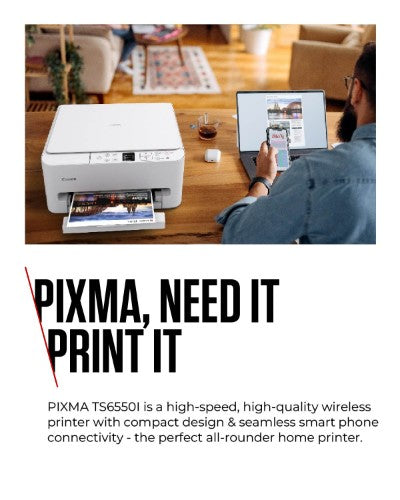 Canon PIXMA TS6550i Inkjet A4 1200 x 1200 DPI Wi-Fi