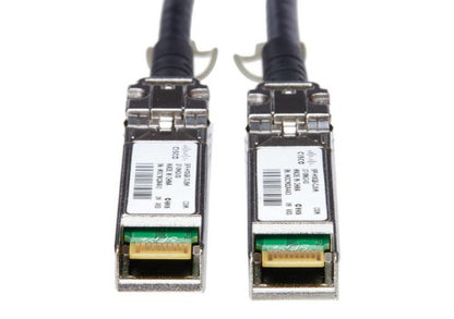 Cisco 10G Direct Attach Twinax SFP+ Cable, Passive, 30AWG Cable Assembly, 5 M, Grey, 5-Year Standard Warranty (SFP-H10GB-CU5M=)