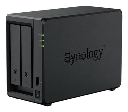 Synology DiskStation DS725NEO+ NAS/storage server Compact Ryzen Embedded R1600 4 GB DDR4 0 TB DSM Black