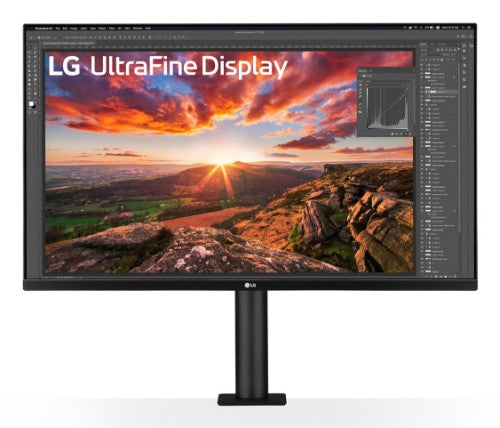 LG UltraFine 32UN880K 32" IPS 4K UHD Height-Adjustable USB-C Monitor