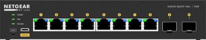 NETGEAR 8x1G PoE+ 220W and 2xSFP+ Managed Switch