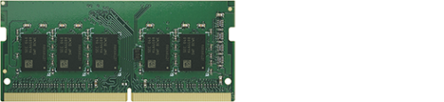 Synology D4ES02-4G memory module 4 GB 1 x 4 GB DDR4 ECC