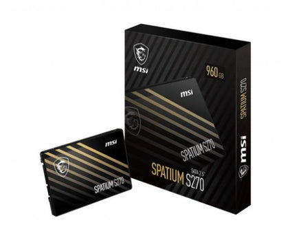 MSI Spatium S270 SATA 2.5 240GB 2.5" Serial ATA III 3D NAND