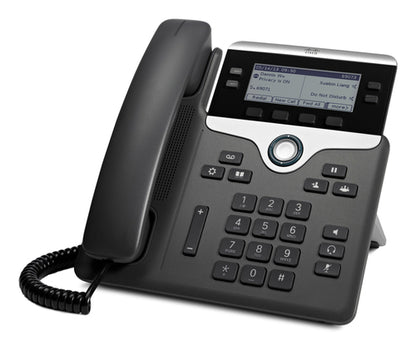 Cisco IP Business Phone 7841, 3.5-inch Greyscale Display, Class 1 PoE, Supports 4 Lines, 1-Year Limited Hardware Warranty (CP-7841-K9=)