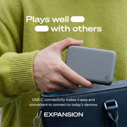 Seagate Expansion STNN4000400 external hard drive 4 TB 2.5" USB Type-C Black