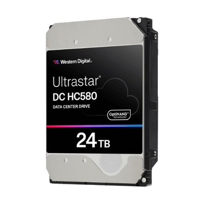 Western Digital Ultrastar DC HC580 internal hard drive 24 TB 7200 RPM 512 MB 3.5" SAS