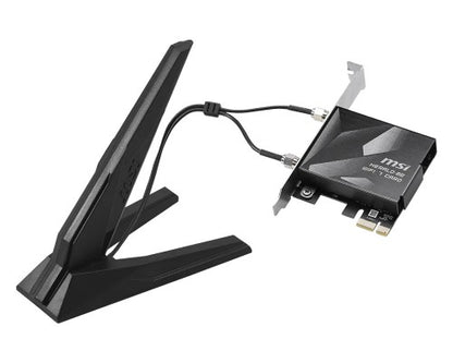 MSI Herald BE9400 WiFi7 PCIe-Card Internal WLAN / Bluetooth 5764 Mbit/s