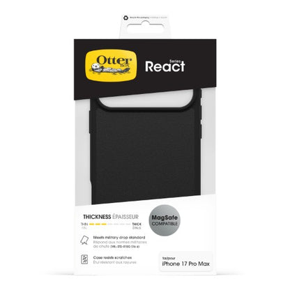 OtterBox React MagSafe Series for Apple iPhone 17 Pro Max, black