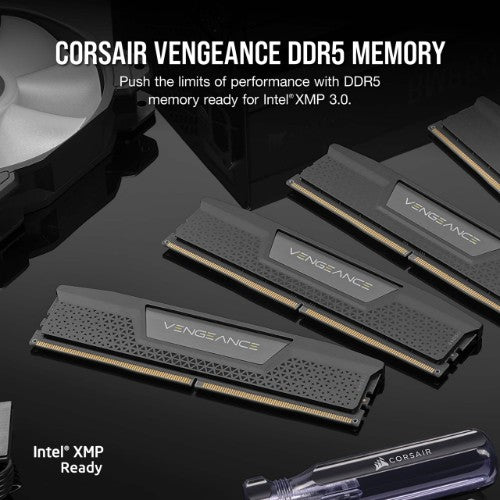 Corsair Vengeance CMK128GX5M2D6000C40 memory module 128 GB 2 x 64 GB DDR5 6000 MT/s 288-pin DIMM