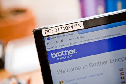 Brother TZE-231 DirectLabel black on white Laminat 12mm x 8m for Brother P-Touch TZ 3.5-18mm/6-12mm/6-18mm/6-24mm/6-36mm