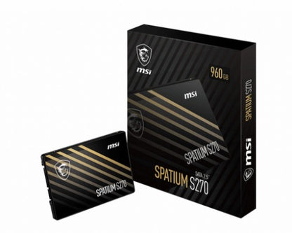 MSI Spatium S270 SATA 2.5 240GB 2.5" Serial ATA III 3D NAND