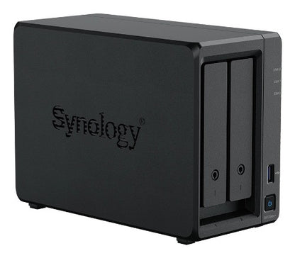 Synology DiskStation DS725NEO+ NAS/storage server Compact Ryzen Embedded R1600 4 GB DDR4 0 TB DSM Black
