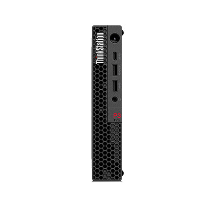Lenovo ThinkStation P3 Tiny Gen 2 Intel Core Ultra 7 265 32 GB DDR5-SDRAM 512 GB SSD NVIDIA RTX A400 Windows 11 Pro Workstation Black