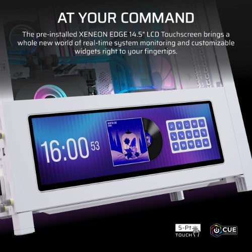 Corsair FRAME 4000D LCD RS ARGB Midi Tower White