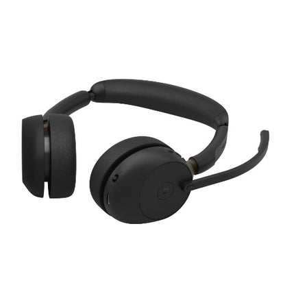 Jabra Evolve3 65 MS - USB-A with Dongle - Stereo (Charging Stand)
