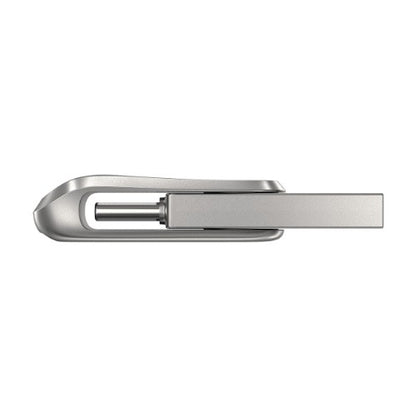 SanDisk Ultra Dual Drive Luxe USB flash drive 128 GB USB Type-A / USB Type-C 3.2 Gen 1 (3.1 Gen 1) Stainless steel