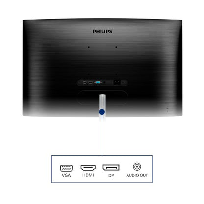 Philips E Line 325E1C/00 computer monitor 80 cm (31.5") 2560 x 1440 pixels Quad HD LCD Black