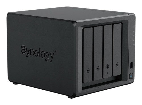 Synology DiskStation DS925NEO+ NAS/storage server Compact Ryzen Embedded V1500B 4 GB DDR4 0 TB DSM Black
