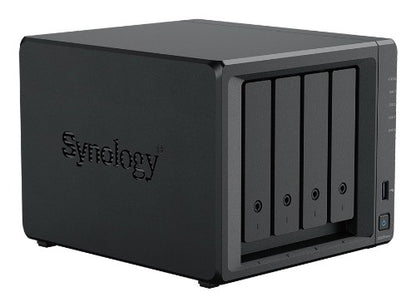 Synology DiskStation DS925NEO+ NAS/storage server Compact Ryzen Embedded V1500B 4 GB DDR4 0 TB DSM Black
