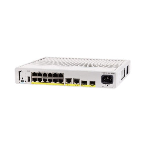 Cisco C9200CX-12P-2X2G-E network switch Managed Gigabit Ethernet (10/100/1000) Power over Ethernet (PoE)