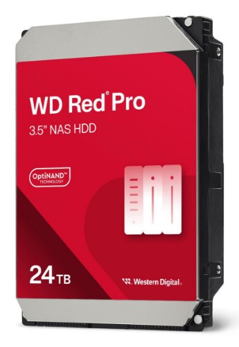 Western Digital Red Pro WD241KFGX internal hard drive 24 TB 7200 RPM 3.5" Serial ATA