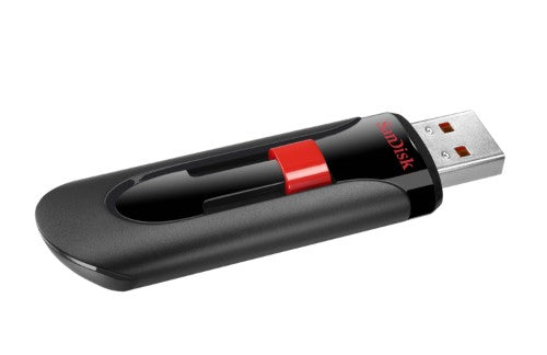 SanDisk Cruzer Glide USB flash drive 256 GB USB Type-A 2.0 Black, Red