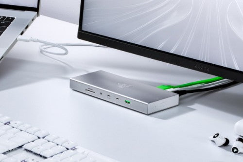 Razer RC21-02280200-R3W1 laptop dock/port replicator Wired USB 3.2 Gen 1 (3.1 Gen 1) Type-C White