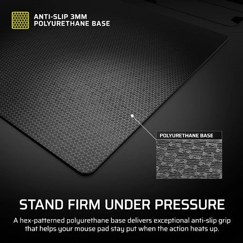 Corsair MM Glass Large Gaming mouse pad Black