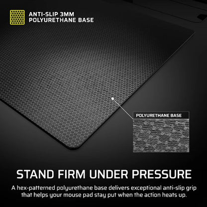 Corsair MM Glass Large Gaming mouse pad Black