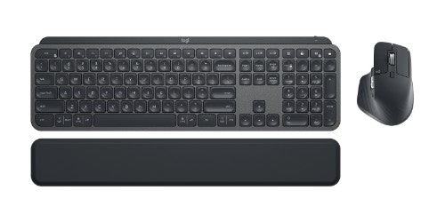 Logitech MX Keys Combo For Business Gen 2 keyboard Mouse included Office RF Wireless + Bluetooth QWERTY UK International Graphite
