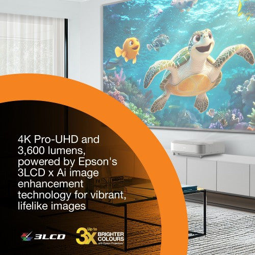 Epson Lifestudio Grand EH-LS670W - White Diamond