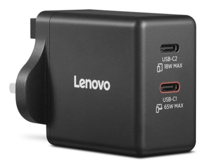 Lenovo 40AW065BUK power adapter/inverter Auto/Indoor 65 W Black