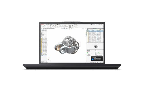 Lenovo ThinkPad P16v Gen 3 (Intel) Intel Core Ultra 7 255H Mobile workstation 40.6 cm (16") WUXGA 32 GB DDR5-SDRAM 1 TB SSD NVIDIA RTX PRO 2000 Blackwell Wi-Fi 7 (802.11be) Windows 11 Pro English Black